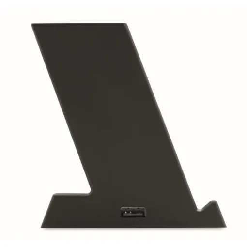 Gift Campaign Portapenne promozionale con supporto e caricabatterie wireless Tech> Portapenne