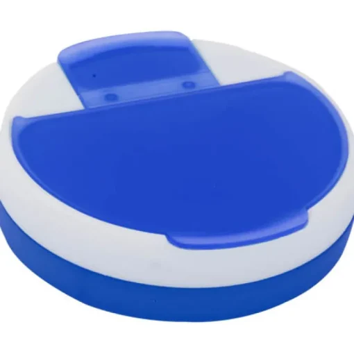 Gift Campaign Portapillole con logo di forma rotonda con 4 scomparti Round Bicolor> Gadget Per Medici E Infermieri