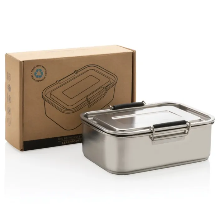 Gift Campaign Portapranzo a chiusura stagna in acciaio inox da 1l Recycled> Porta Pranzo