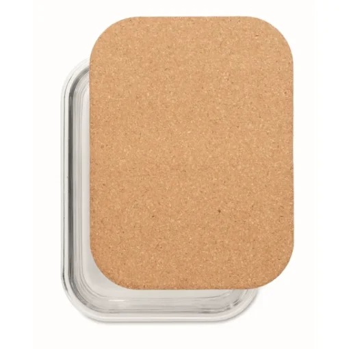 Gift Campaign Portapranzo in vetro di borosilicato con coperchio in sughero 830ml> Porta Pranzo