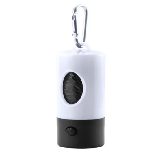 Gift Campaign Portasacchetti per cani bicolore con torcia e 15 bustine Colors Muller> Gadget Per Animali