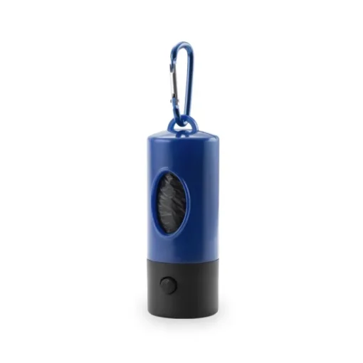 Gift Campaign Portasacchetti per cani bicolore con torcia e 15 bustine Colors Muller> Gadget Per Animali