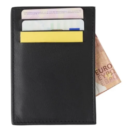 Gift Campaign Portatessere in pelle di capra con 3 tasche laterali e una principale> Porta Biglietti Da Visita