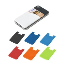 Gift Campaign Portatessere personalizzato con adesivo retro smartphone SiliconCase></noscript> Porta Biglietti Da Visita