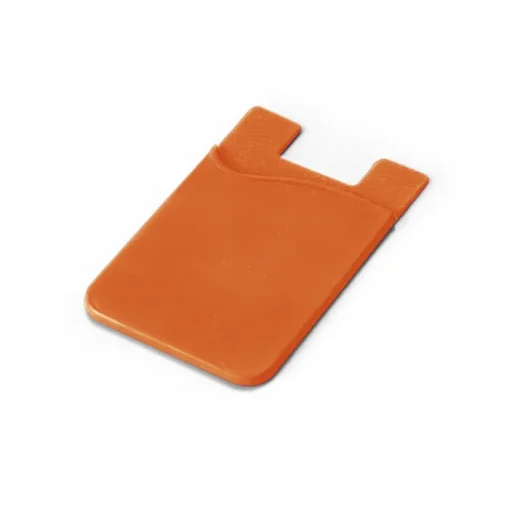 Gift Campaign Portatessere personalizzato con adesivo retro smartphone SiliconCase> Porta Biglietti Da Visita