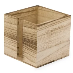 Gift Campaign Portatovaglioli a cubo in naturale con scanalatura su un lato></noscript> Altri Utensili Da Cucina