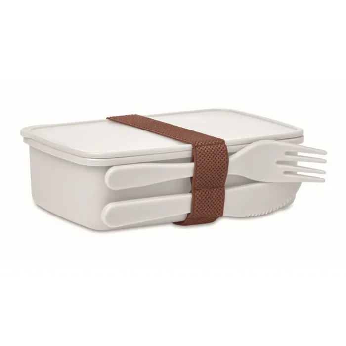 Gift Campaign Portavivande personalizzati con fascia e posate 700ml TakeAway Small> Gadget Per La Scuola|Porta Pranzo