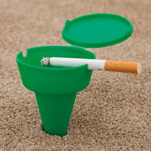Gift Campaign Posacenere da spiaggia personalizzato con logo a forma di cono Clean> Gadget Da Mare