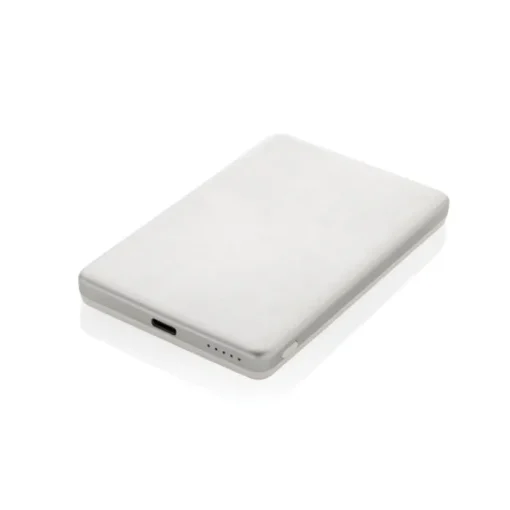 Gift Campaign Power bank con ricarica wireless magnetica con indicatore 5.000 mAh> Power Bank Personalizzati