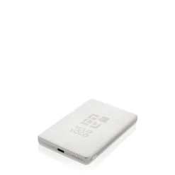 Gift Campaign Power bank con ricarica wireless magnetica con indicatore 5.000 mAh></noscript> Power Bank Personalizzati