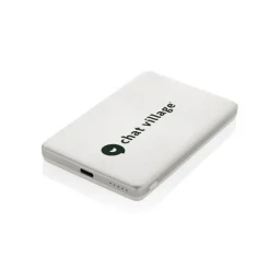 Gift Campaign Power bank con ricarica wireless magnetica con indicatore 5.000 mAh></noscript> Power Bank Personalizzati