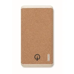 Gift Campaign Power bank da 10.000 mAh in sughero, paglia e ABS EcoDesign></noscript> Power Bank Personalizzati