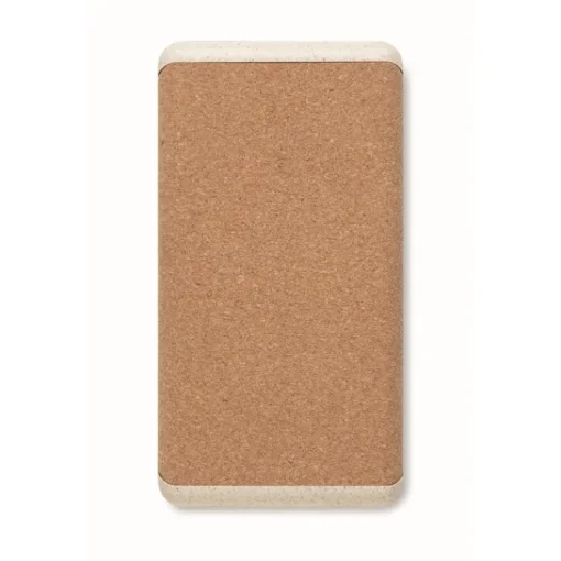 Gift Campaign Power bank da 10.000 mAh in sughero, paglia e ABS EcoDesign> Power Bank Personalizzati