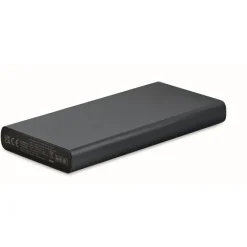 Gift Campaign Power bank da 10.000 mAh indicatore luminoso con logo Duo></noscript> Power Bank Personalizzati