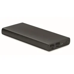 Gift Campaign Power bank da 10.000 mAh indicatore luminoso con logo Duo></noscript> Power Bank Personalizzati