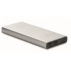 Gift Campaign Power bank da 10.000 mAh indicatore luminoso con logo Duo></noscript> Power Bank Personalizzati