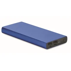 Gift Campaign Power bank da 10.000 mAh indicatore luminoso con logo Duo></noscript> Power Bank Personalizzati