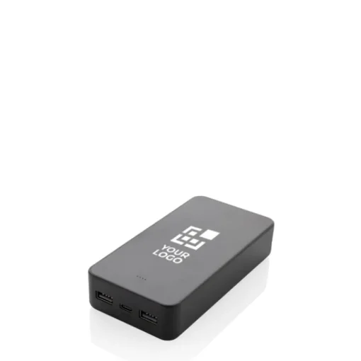 Gift Campaign Power bank ecologica da 20.000 mAh con 3 porte di ricarica> Power Bank Personalizzati