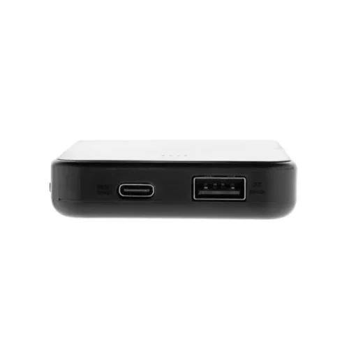 Gift Campaign Power bank in plastica riciclata con due porte da 5.000 mAh> Power Bank Personalizzati