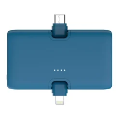 Gift Campaign Power bank in plastica riciclata con indicatore di carica e 20W></noscript> Power Bank Personalizzati