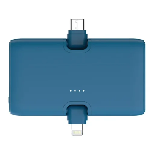 Gift Campaign Power bank in plastica riciclata con indicatore di carica e 20W> Power Bank Personalizzati