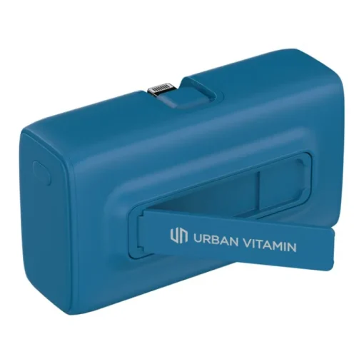 Gift Campaign Power bank in plastica riciclata con indicatore di carica e 20W> Power Bank Personalizzati