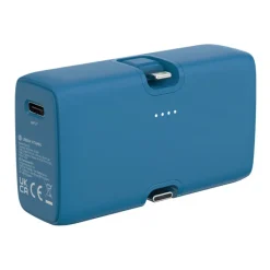 Gift Campaign Power bank in plastica riciclata con indicatore di carica e 20W></noscript> Power Bank Personalizzati