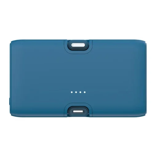 Gift Campaign Power bank in plastica riciclata con indicatore di carica e 20W> Power Bank Personalizzati