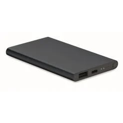 Gift Campaign Power bank personalizzabili da 4.000 mAh in alluminio Alu Black></noscript> Power Bank Personalizzati