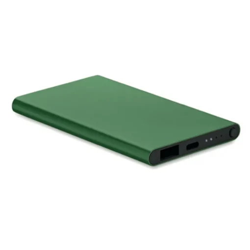 Gift Campaign Power bank personalizzabili da 4.000 mAh in alluminio Alu Black> Power Bank Personalizzati