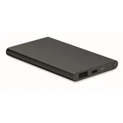 Gift Campaign Power bank personalizzabili da 4.000 mAh in alluminio Alu Black></noscript> Power Bank Personalizzati