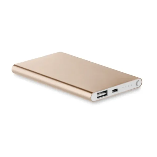 Gift Campaign Power bank personalizzati alluminio da 4.000mAh Powercard Alu> Power Bank Personalizzati