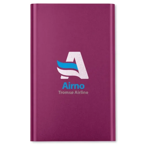 Gift Campaign Power bank personalizzati alluminio da 4.000mAh Powercard Alu> Power Bank Personalizzati