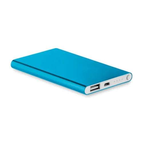 Gift Campaign Power bank personalizzati alluminio da 4.000mAh Powercard Alu> Power Bank Personalizzati