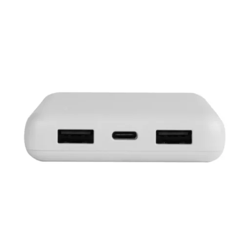 Gift Campaign Power bank promozionale in ABS riciclato con capacità di 8.000 mAh> Power Bank Personalizzati