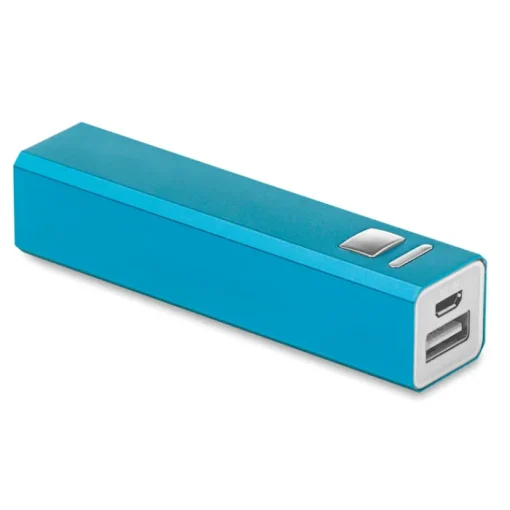 Gift Campaign Power bank promozionali economici in alluminio da 2.200 mAh Alu> Power Bank Personalizzati