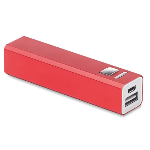 Gift Campaign Power bank promozionali economici in alluminio da 2.200 mAh Alu> Power Bank Personalizzati