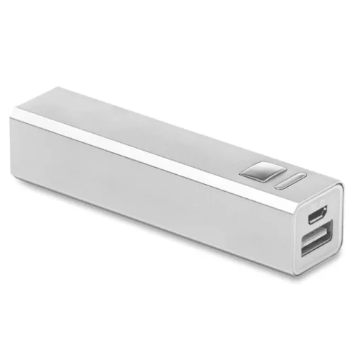 Gift Campaign Power bank promozionali economici in alluminio da 2.200 mAh Alu> Power Bank Personalizzati