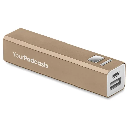 Gift Campaign Power bank promozionali economici in alluminio da 2.200 mAh Alu> Power Bank Personalizzati