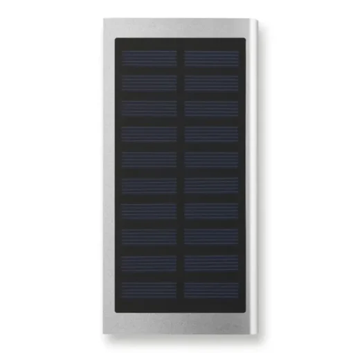 Gift Campaign Power bank solare personalizzato da 8.000 mAh Powercard Solarslim> Power Bank Personalizzati