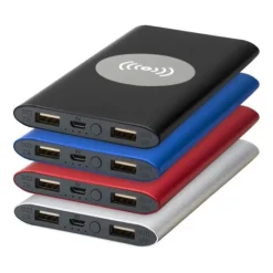 Gift Campaign Power bank wireless 5 W personalizzate da 8.000 mAh Chargepad Pro></noscript> Power Bank Personalizzati