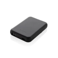 Gift Campaign Power bank wireless magnetica in plastica riciclata 5.000 mAh> Power Bank Personalizzati