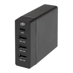 Gift Campaign Power station a carica rapida 3 porte USB-A ed 1 USB-C e cavetti UE/UK> Gadget Per L'Ufficio