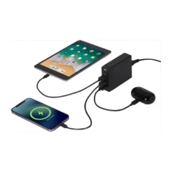 Gift Campaign Power station a carica rapida 3 porte USB-A ed 1 USB-C e cavetti UE/UK></noscript> Gadget Per L'Ufficio