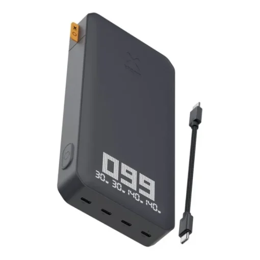 Gift Campaign Powerbank a ricarica rapida da 27.000 mAh e 200W in plastica riciclata> Power Bank Personalizzati