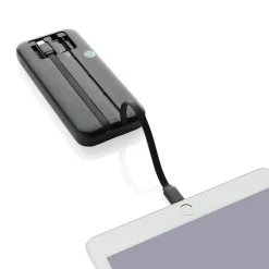 Gift Campaign Powerbank con cavi integrati e display digitale 10.000 mAh></noscript> Power Bank Personalizzati