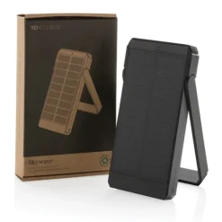 Gift Campaign Powerbank con pannelli solari in plastica riciclata da 10.000 mAh></noscript> Power Bank Personalizzati