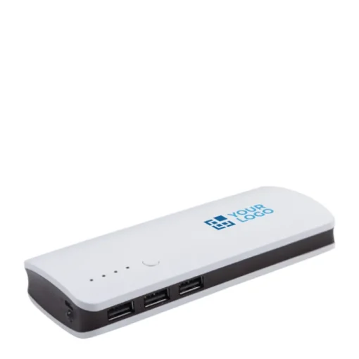 Gift Campaign Powerbank da 10.000 mAh con 3 porte USB e spia luminosa a LED Load> Power Bank Personalizzati