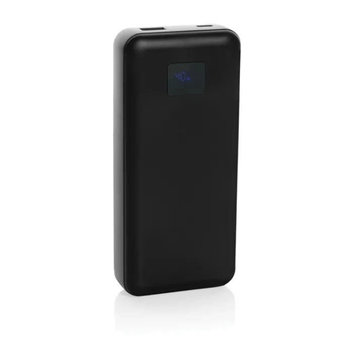 Gift Campaign Powerbank da 20.000 mAh e 65W con cavetti tipo C e iOS integrati> Power Bank Personalizzati
