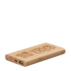 Gift Campaign Powerbank da 4.000 mAh in bambù Powercard Bamboo Plus></noscript> Power Bank Personalizzati